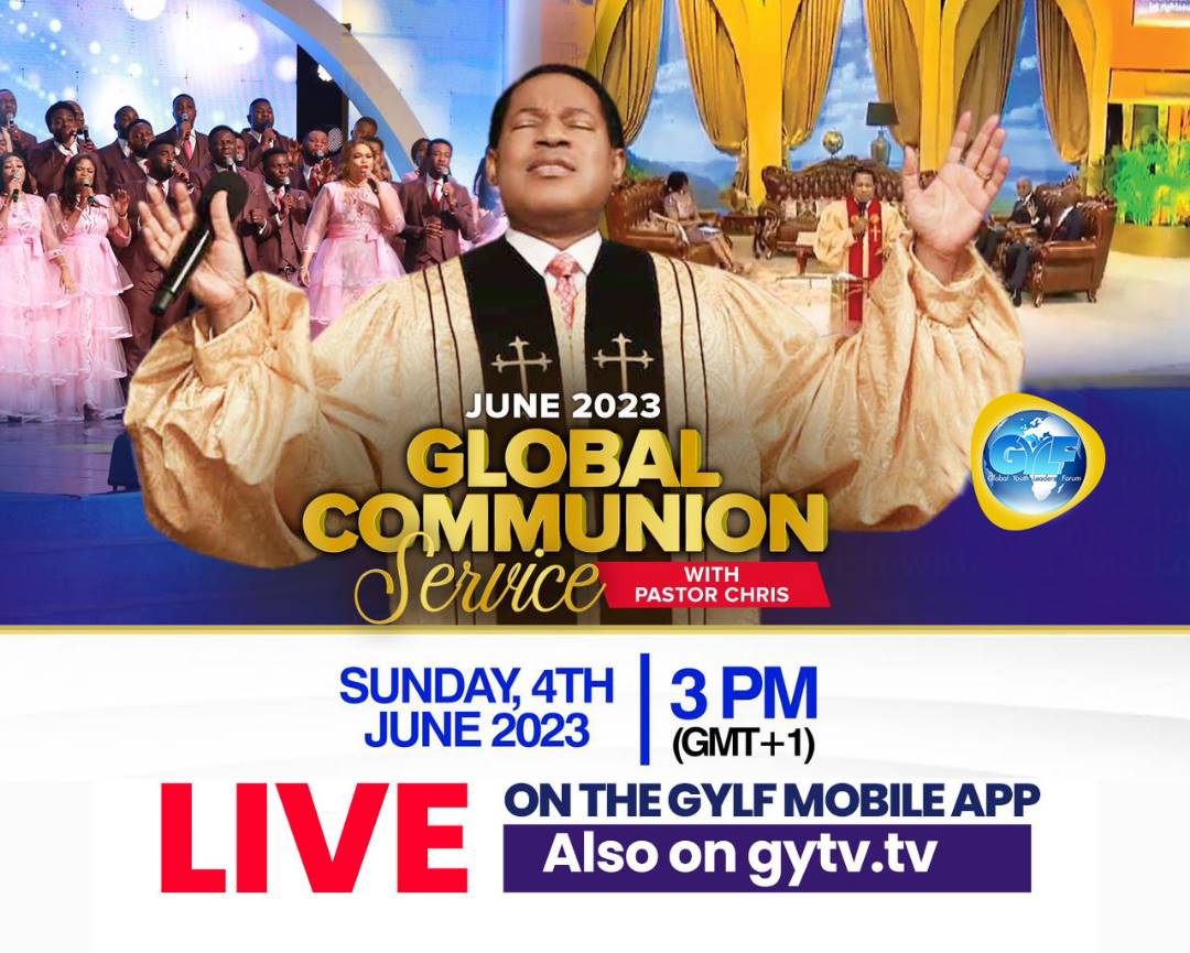 GLOBAL COMMUNION SERVICE WITH PASTOR CHRIS!